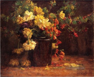  impressionistische Kunst - Juni Ruhm Theodore Clement Steele 1920 impressionistische Blumen Theodore Clement Steele